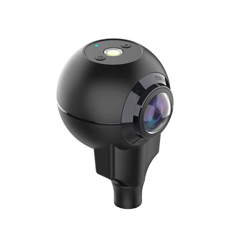 IjoyerA6 Panoramic Camera Hydropower Decoration A6 High-definition 360vr House Inspection 720-degree Car Interior Camera Remote