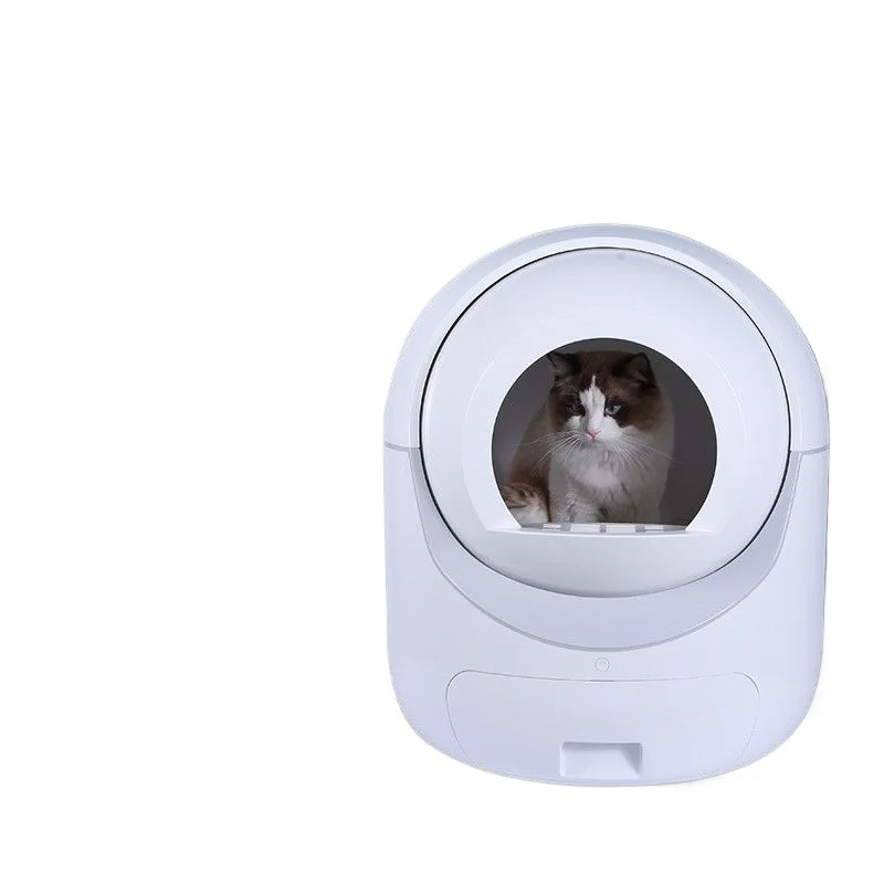 스마트 자동 고양이 화장실 자가 청소 밀폐형 화장실 냄새 제거 리모컨, 고양이 용품, 자가 청소 고양이 화장실