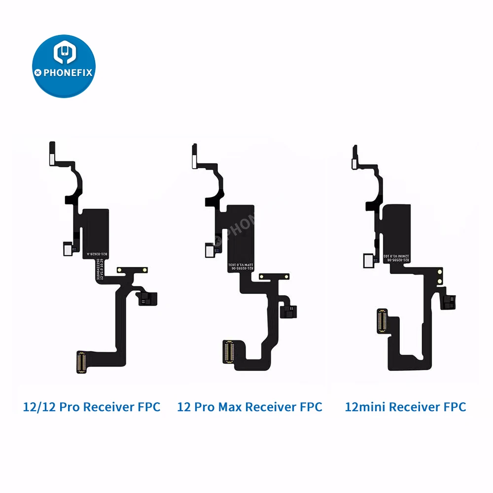 JCID V1SE ricevitore FPC Test Board auricolare altoparlante Flex Sensor Cable per iPhone X XS 11 12 13 Pro Max True Tone Face ID Repair