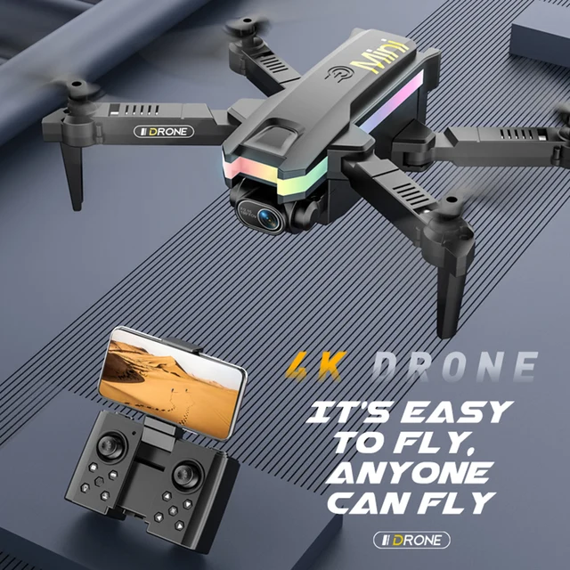 2022 New XT8 Mini Drone 4K Professional HD Camera WIFI FPV Air Pressure Fixed Altitude Foldable Quadcopter RC Helicopter Toys