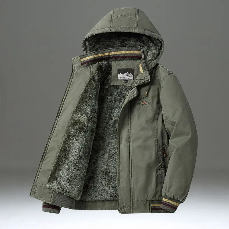 Men's Jackets Parkas Down Light Winter Sweat-shirt Coats Models Bomber Mens Sports Sweat-shirts Cardigan Man Hooded Knitted Coat