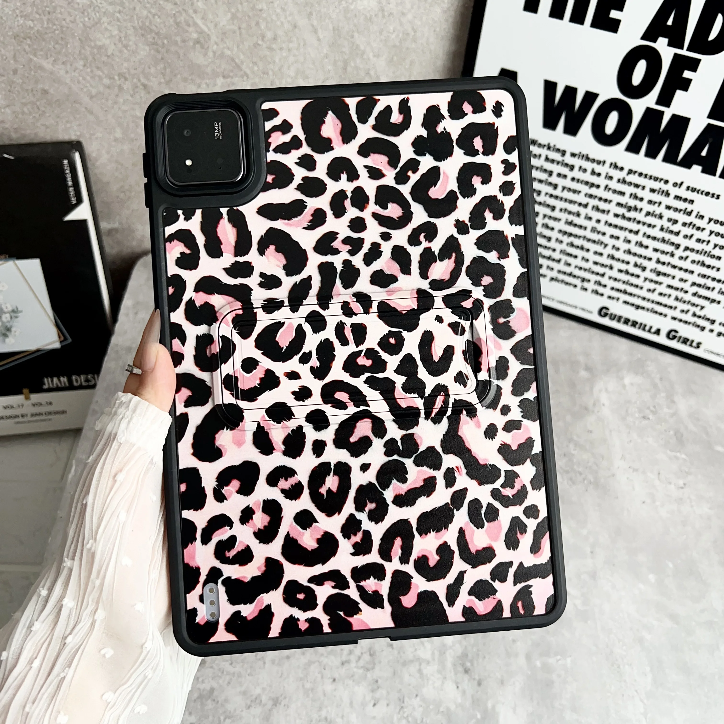 Durable Stand Back Hard Tablet Cover - Universal Fit