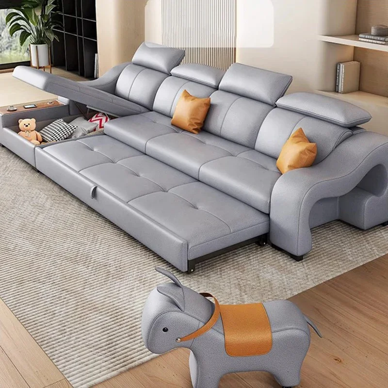 Large New Arrival Sofa Nordic Foldable Storage Floor Folding