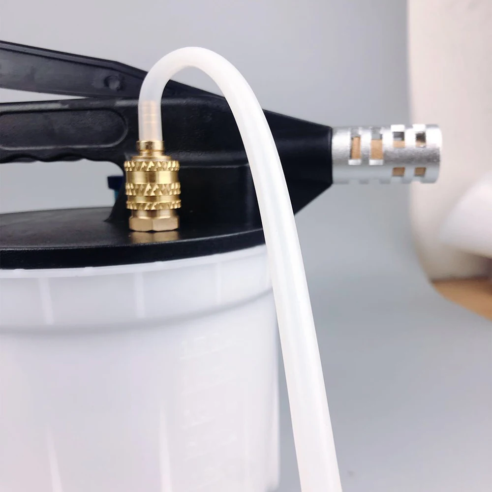 2L Vacuum Brake Bleeder Kit Pneumatic Explosion-proof Shunt Decompression Vacuum Pump Brake Fluid Refueling Tool