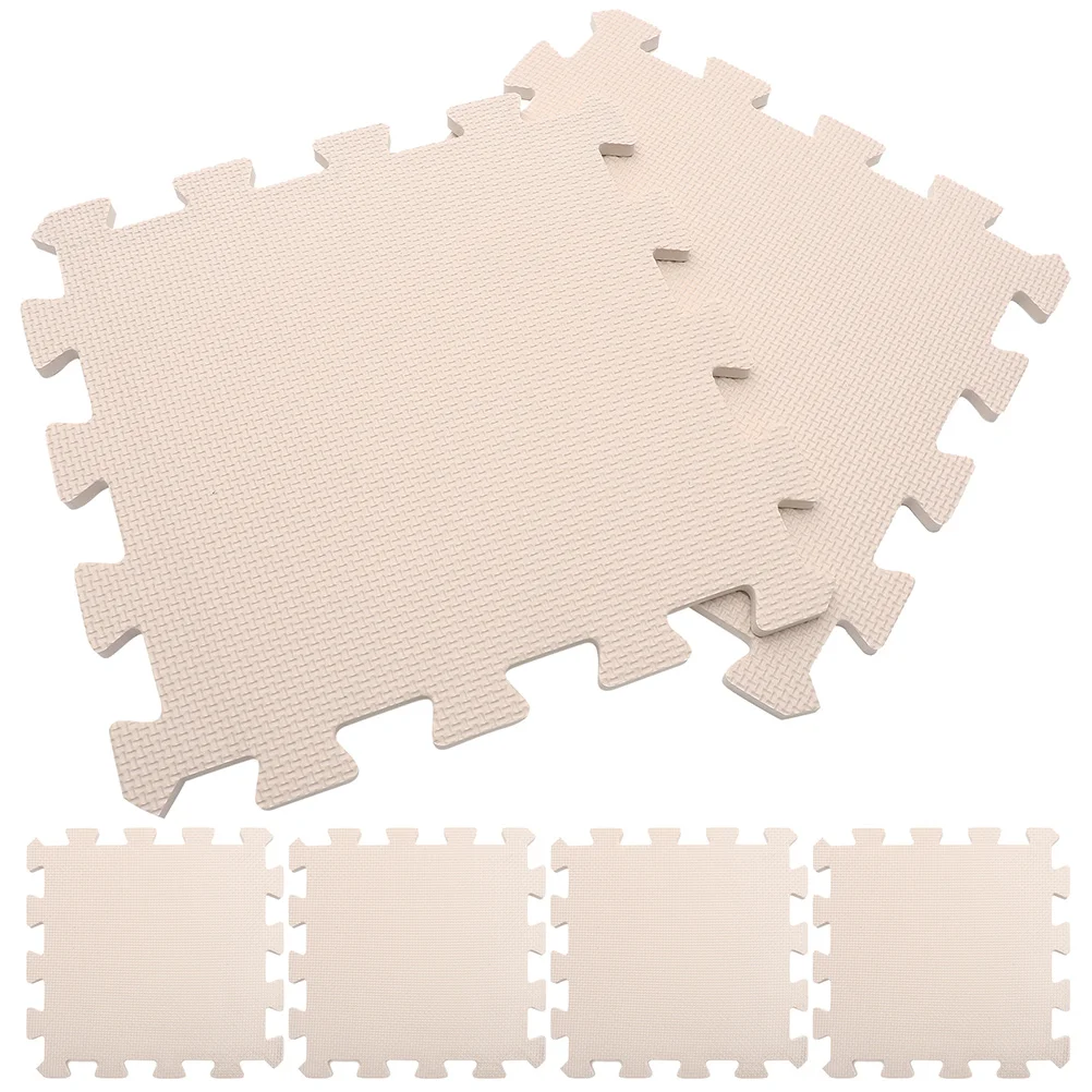 

6Pcs Solid Color Foam Rug Foams Floor Mat Baby Playing Floor Pad Interlocking Foam Mat