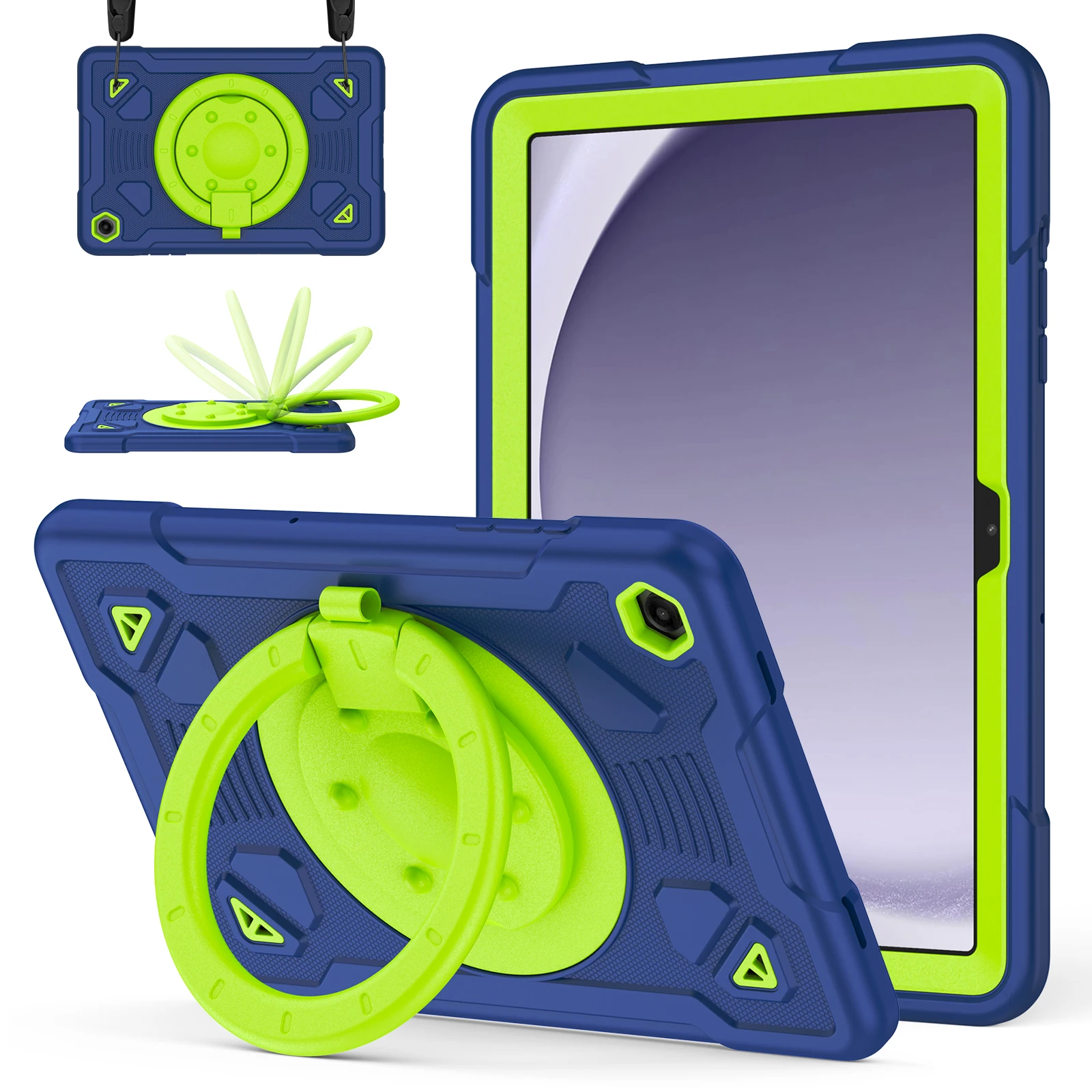 Vibrant Kids Tablet Case with Pen Tray and Enhanced Protection