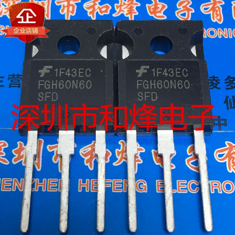 

5PCS-10PCS FGH60N60SFD TO-247 600V 60A NEW AND ORIGINAL ON STOCK