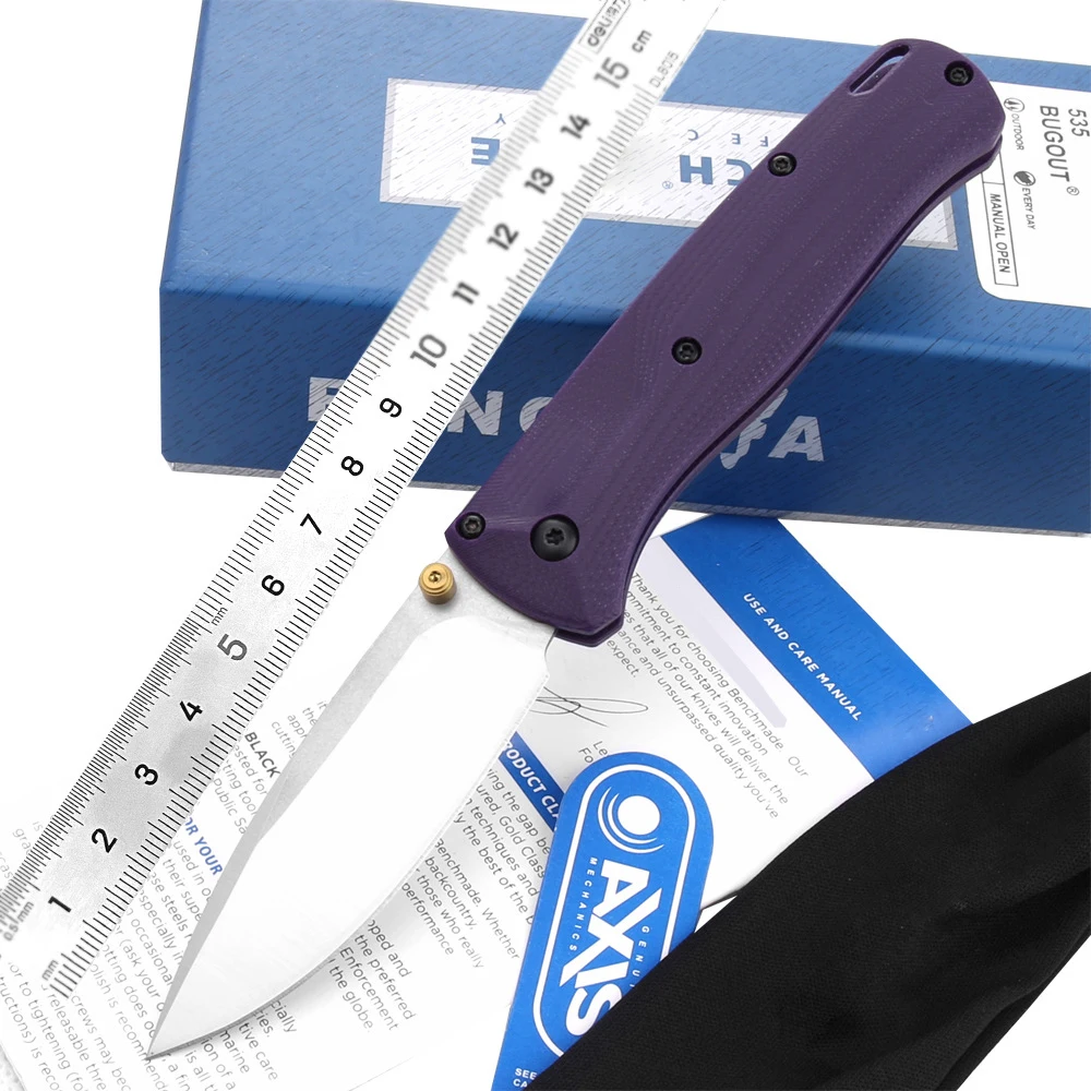 

Новинка BM535 G10 ручка D2 лезвие бабочка 535 складной нож для самообороны кемпинга на природе