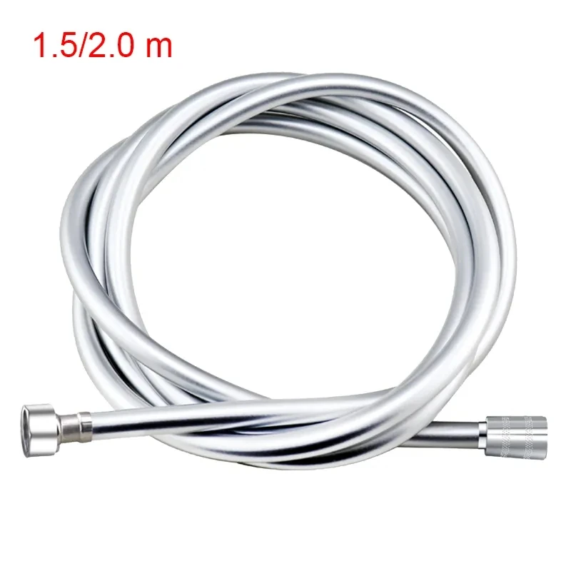 Mangueira da Cabeça do Chuveiro do Silicone do Pvc Tubo Flexível da Tubulação Alta Pressão Encanamento Multilayer Poderoso Acessórios do Banheiro 1.5 2.0m