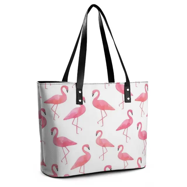 Sac Bandoulière Sac Flamant Cuir Importé Grand Sac à Main Femme