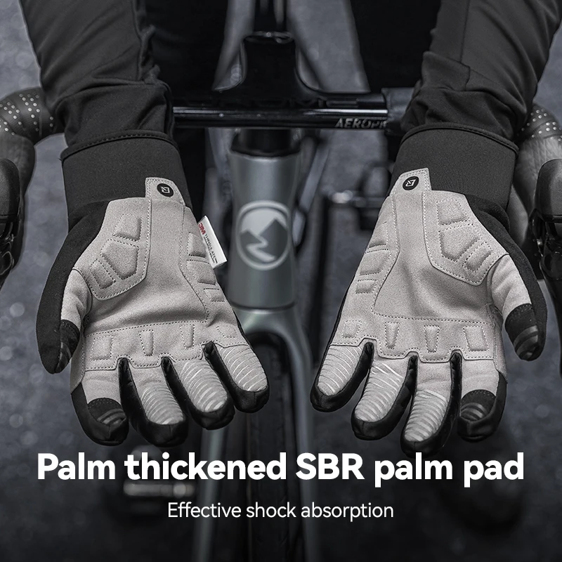 ROCKBROS Touch Screen Waterproof Thermal Cycling Gloves