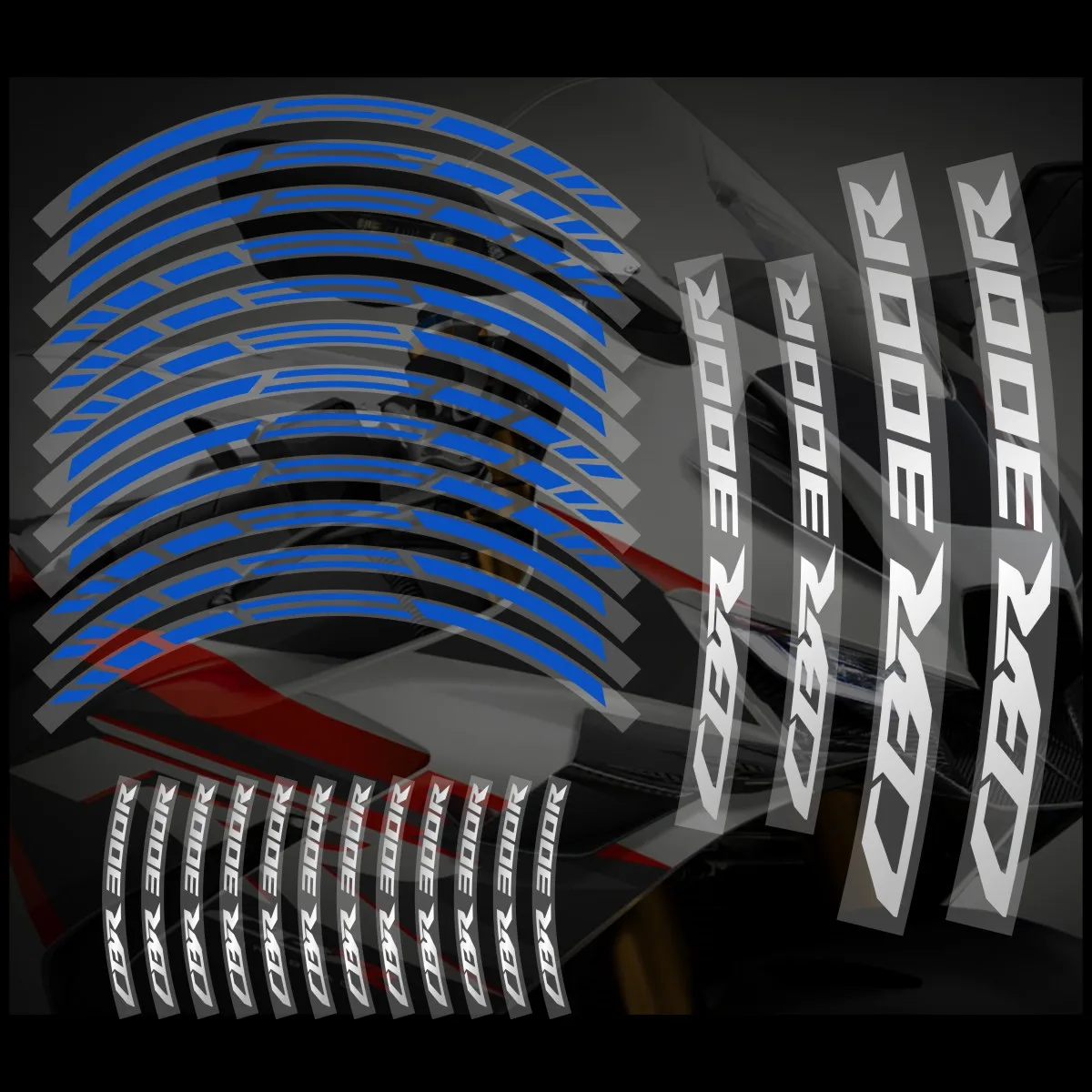 AnoleStix ݻ   ƼĿ  Į  Ʈ , ȥ CBR 300R 2014 2015 2016 2017 2018 2019 2020