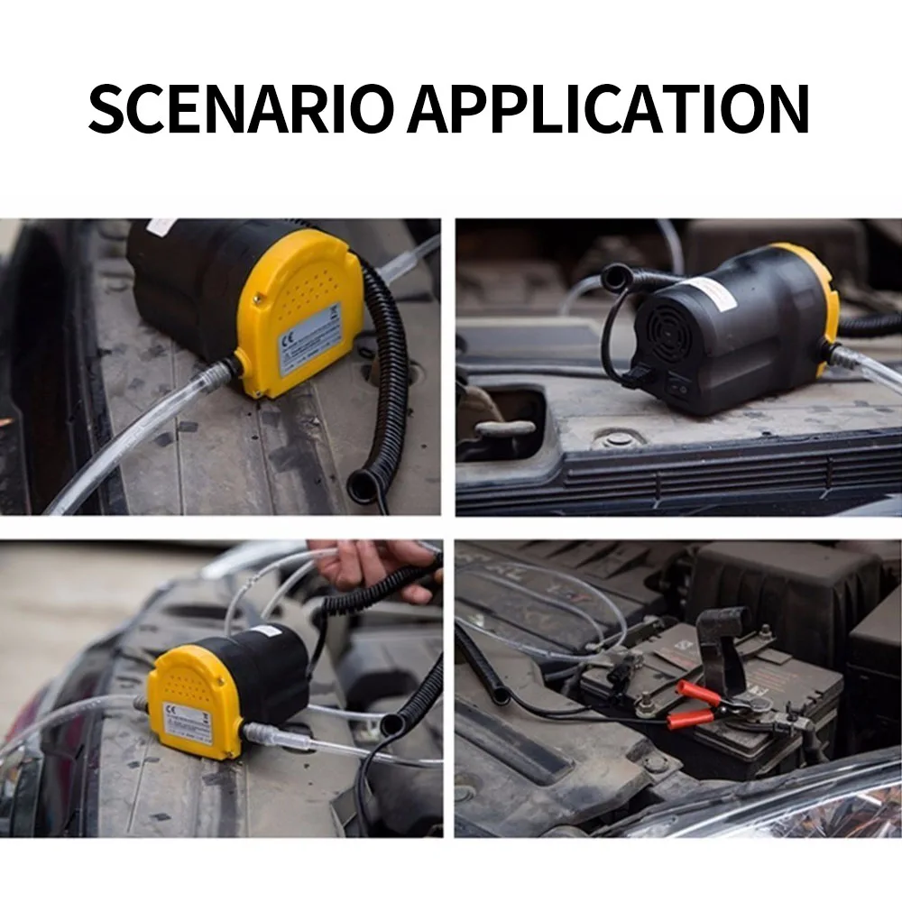 Extrator de Óleo de Bombeamento do Carro Elétrico Bomba de Óleo de Sucção do Motor Motor de Transferência de Combustível Através de Sonda 12v