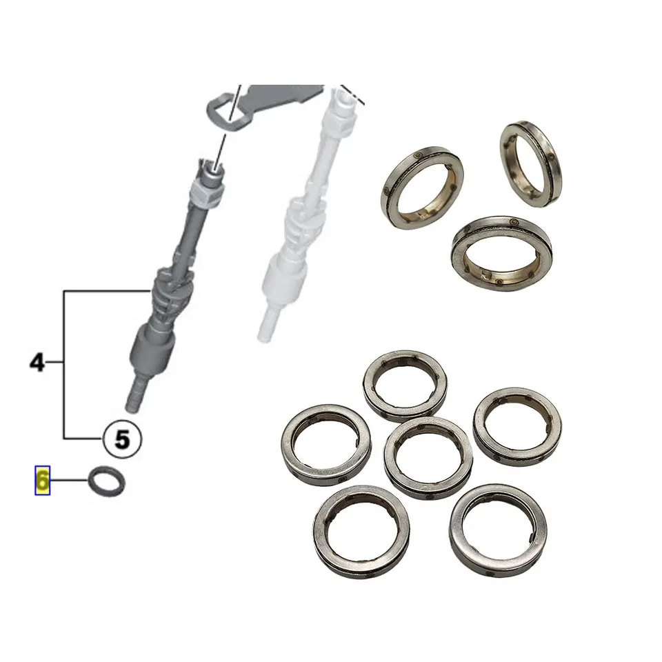 BMW Diesel Injector Nozzle Sealing Kit - Copper Gaskets & O-Rings (Part #09864359) 8 thumbnail image
