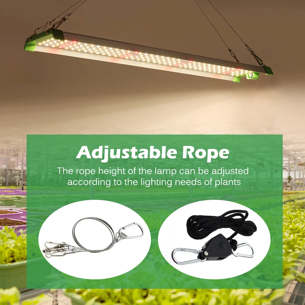 LED Grow Light Grow Light LED Grow Light Samsung LM281B Full Spectrum Plant Growing Lamps Efficient Hydroponics Lamp for Plants Flower Greenhouse Lighting