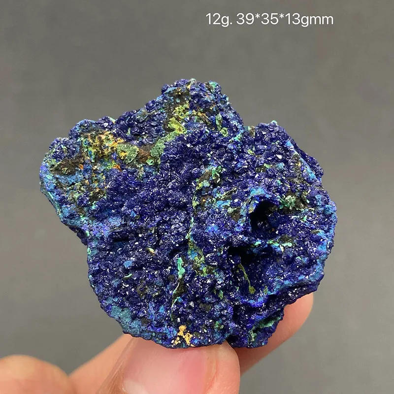 100% natural azurite and malachite symbiotic raw stone mineral specimen healing crystal gem collection