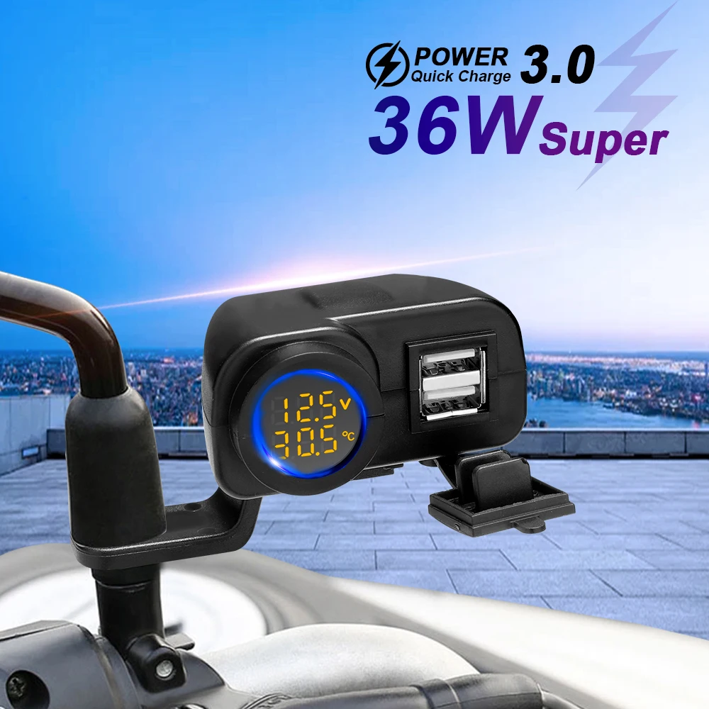 Gadpow-36W QC3.0  ȭ ,  ÷,  USB  , а, µ , ޴