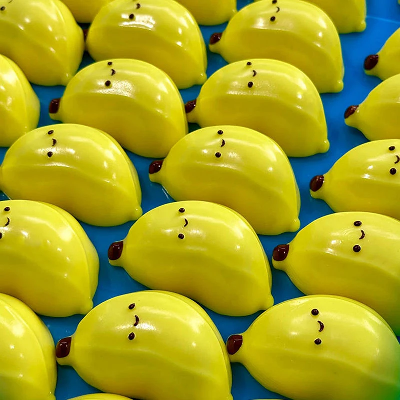 Creative Simulation Food Cute Fat Banana Pinch Toy Stress Relief Toy Super Soft Fruit Shape Squeeze Toy For Adult Children Gift 5