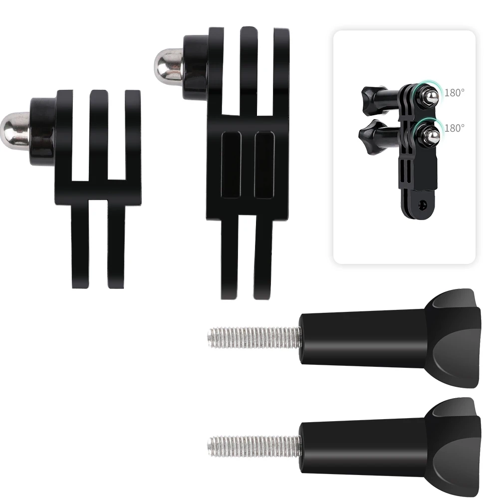 Einstellbare Schwenkarm Lange/Kurze Arm Gerade Gelenke Adapter Für GoPro 13 12 11 10 9 8 DJI Action 4 5 6 Pro SJCAM Zubehör – Detail 2