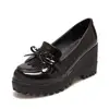 Women Shoes Autumn Female Footwear Casual Sneaker Bow-Knot Round Toe Fringe Fall Summer Dress Big Size New Butterfly Tassel Leis 4