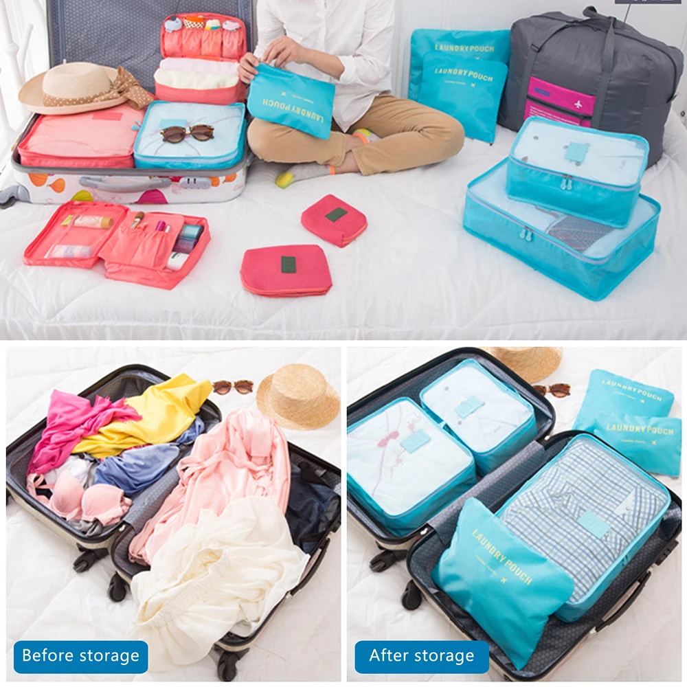 Упаковочные кубики, Высококачественная плотная тканевая сумка для чемодана, сумка для путешествий