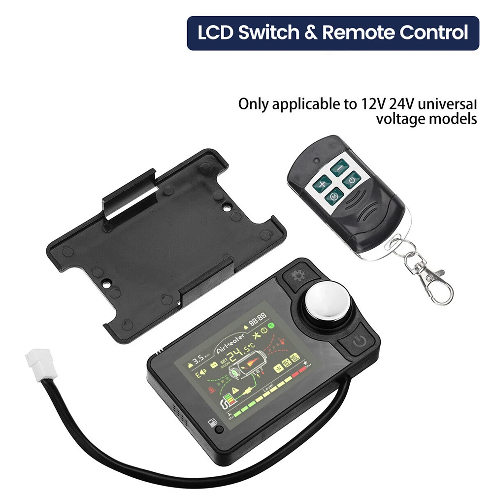 Universal DC 12V/24V Parking Heater Controller Switch - Knob Control With Timer For Car, Truck Air Heater - View #4