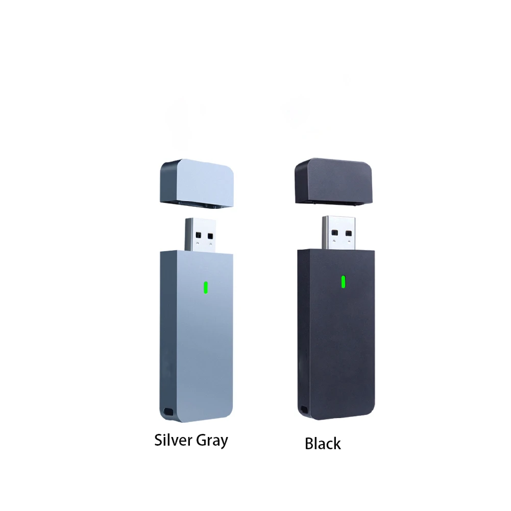 M.2 NVMe 케이스 인클로저 USB3.1 Gen2 10Gbps 알루미늄 케이스 타입 A 타입 C 외장 SSD M Key 2230 2242 M.2 NVME 블랙 실버