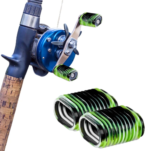 Fishing Reel Handle Cove Fishing Reel Grip Cover Reduce Fatigue Fit Most  Brands And Styles Of