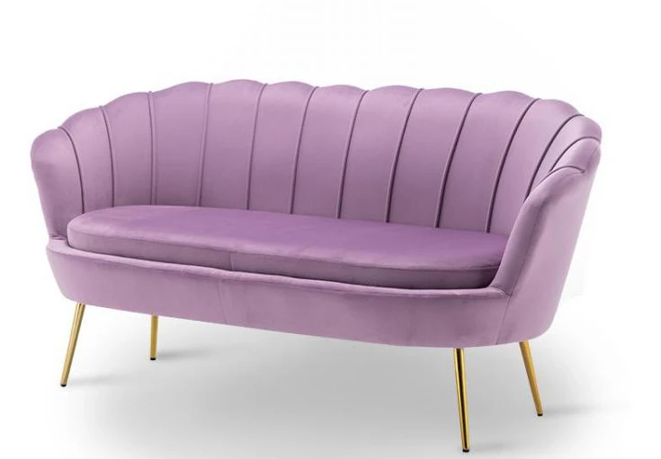 북유럽 더블 꽃잎 모양의 대형 소파, 심플하고 모던한 거실 안락 의자, 가벼운 럭셔리 의류 매장, 미용실 레저 소파 