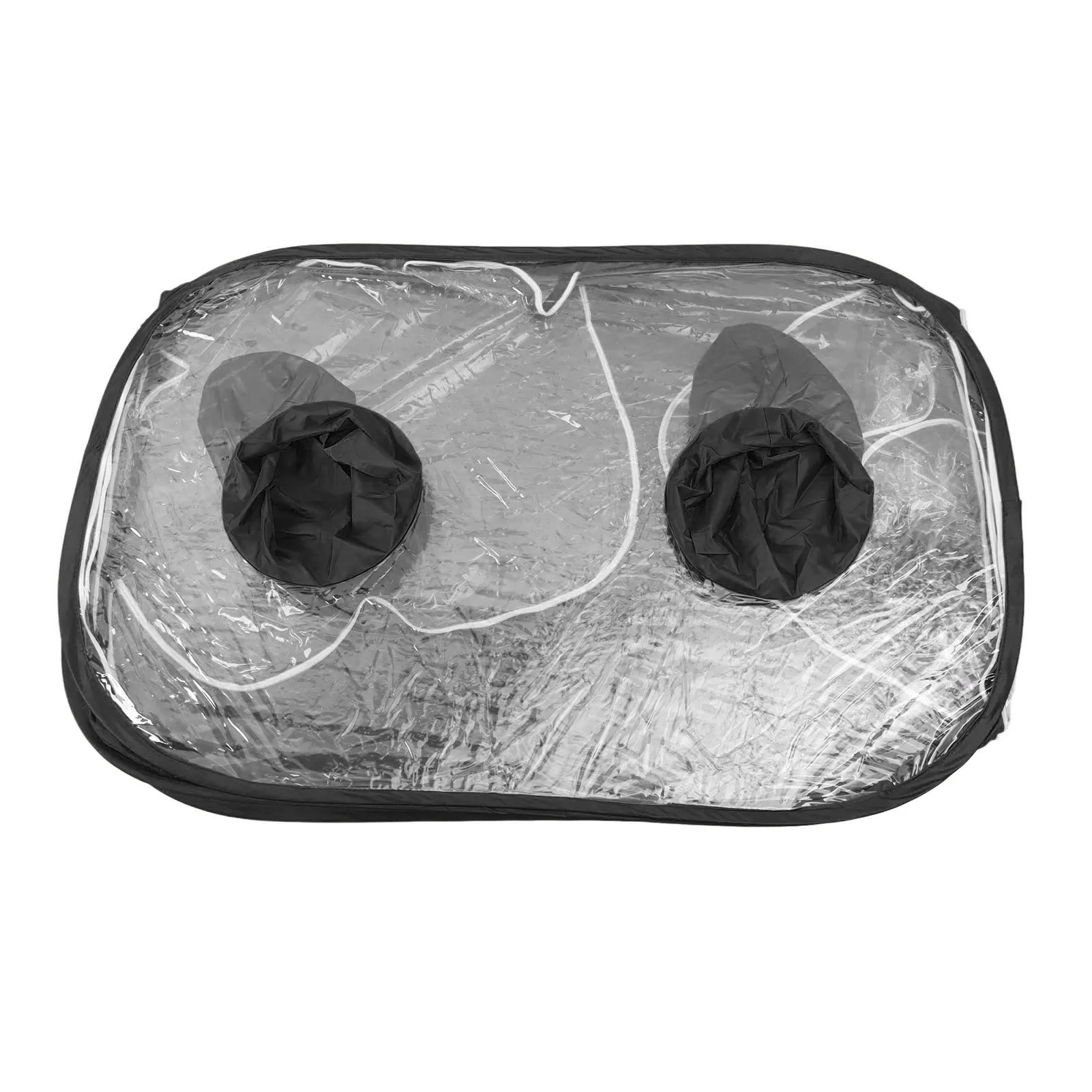 Portable Mushroom Growing Still Air Box Simple Operation Foldable PVC Wear Resistant Mushroom Container Set for Reserch