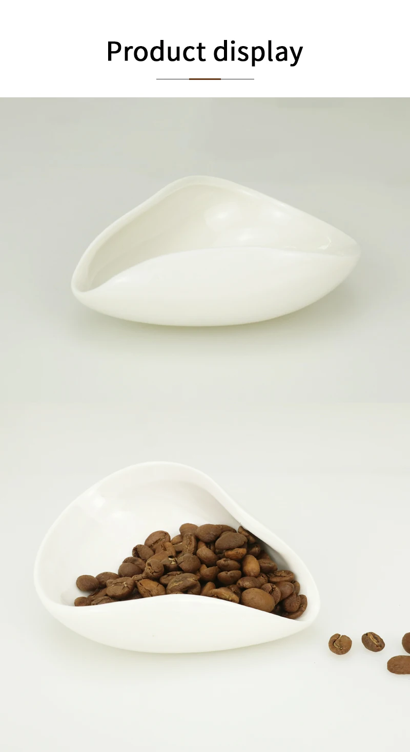 Kaffeebohnen Dosis Tabletts Reine Weiße Keramik Kaffeebohnen Dosierung Messen Ware Espresso Bean Scoop Schaufel Kaffee Zubehör – Detail 9