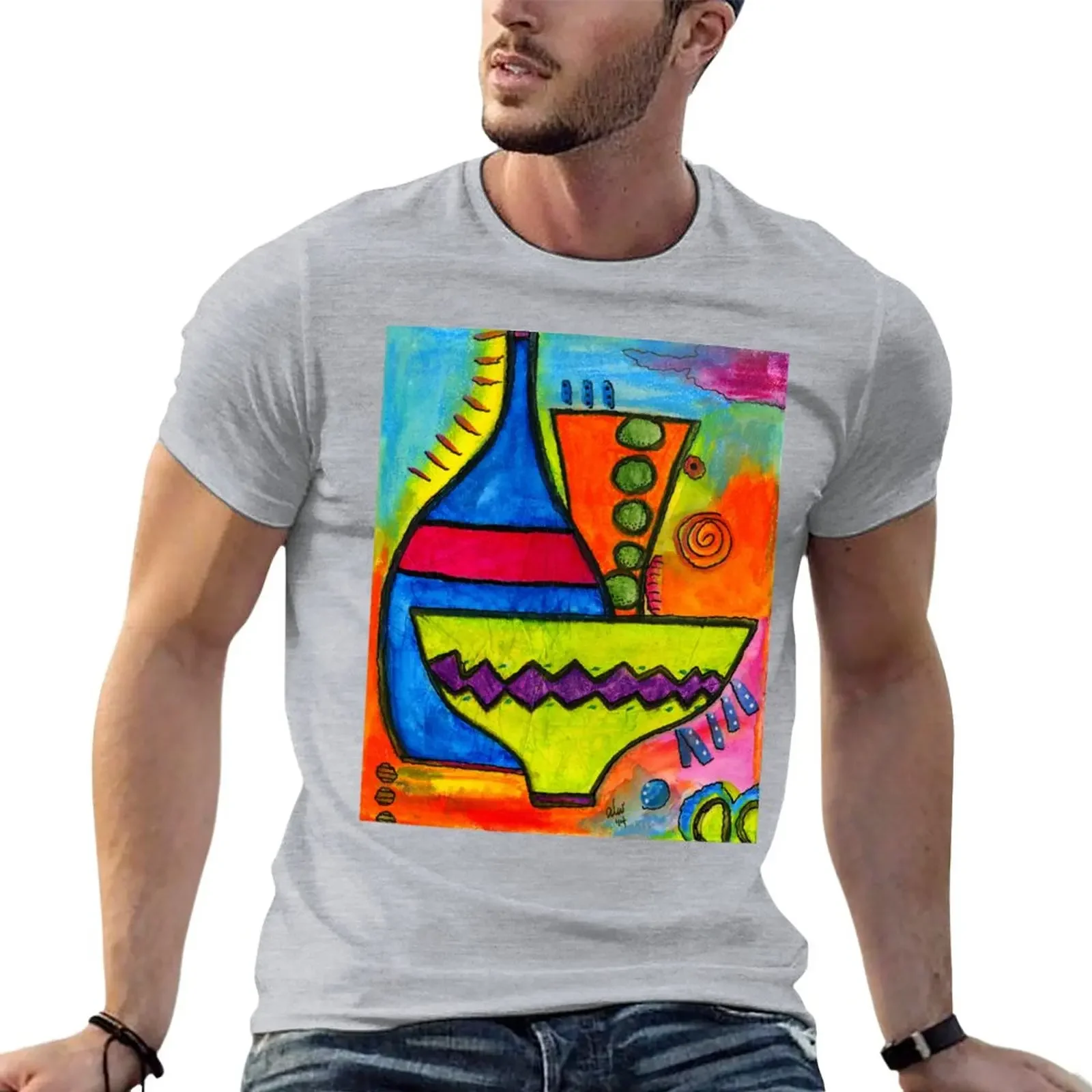 

Pottery T-Shirt plus sizes vintage heavyweight t shirts for men