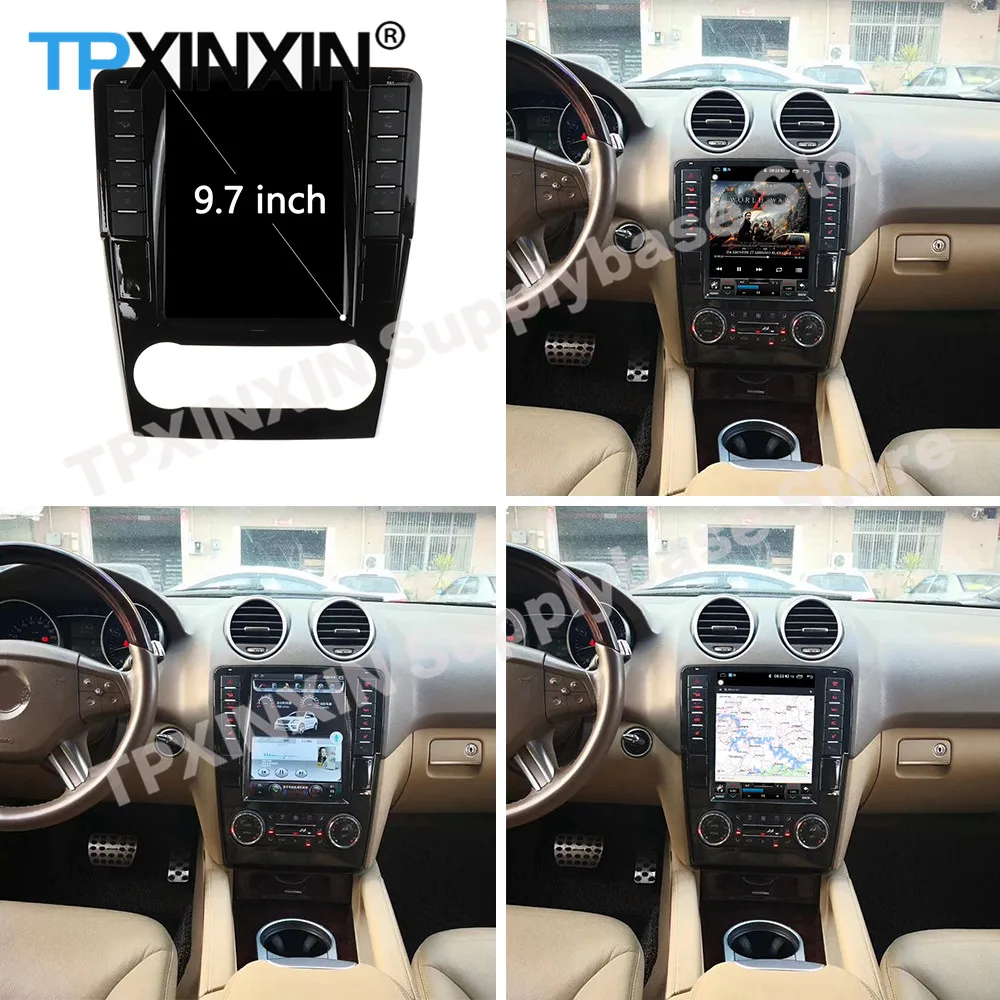 

Android Tesla экран автомобильный радиоприемник для Mercedes Benz GL ML W164 X164 2005 2006 2007 2008 2009 2010 GPS IPS головное устройство
