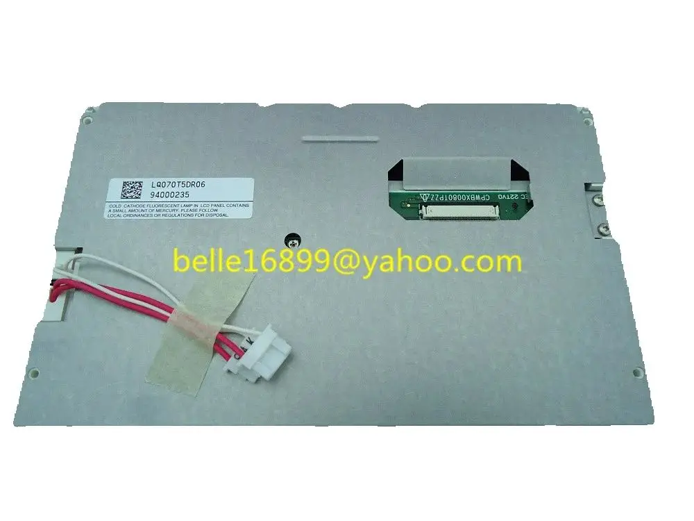 새로운 LCD 디스플레이 LQ070T5DR02 LQ070T5DR06 LQ070T5DR01 A4/A6/A8/Q7 A4L A6L Q5 A5 3G MMI 하이용
