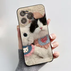 Adorable Cartoon Soft Silicone Phone Case - Colorful Printed Protective Cover for Oukitel C65 Pro (HEI - TPU431)