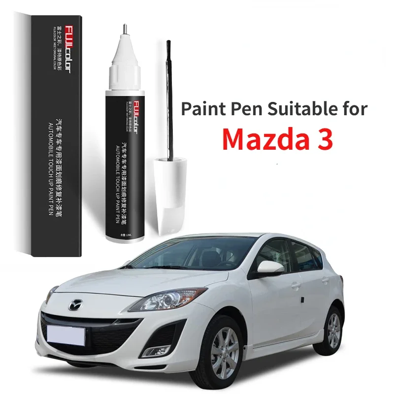 Penna Per Vernice Adatta Per Mazda 3 Pezzi Modificati Special Star Gallop Paint Fixer Dazzling Cloud White Yashi Black Soul Red