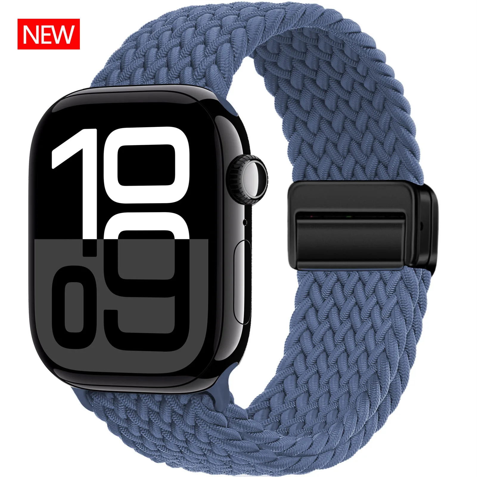 Magnetic Braided Nylon Watch Strap Bracelet