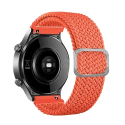 Nylon Breathable Elastic Strap, 20mm 22mm - 1Pcs 22mm (Orange)