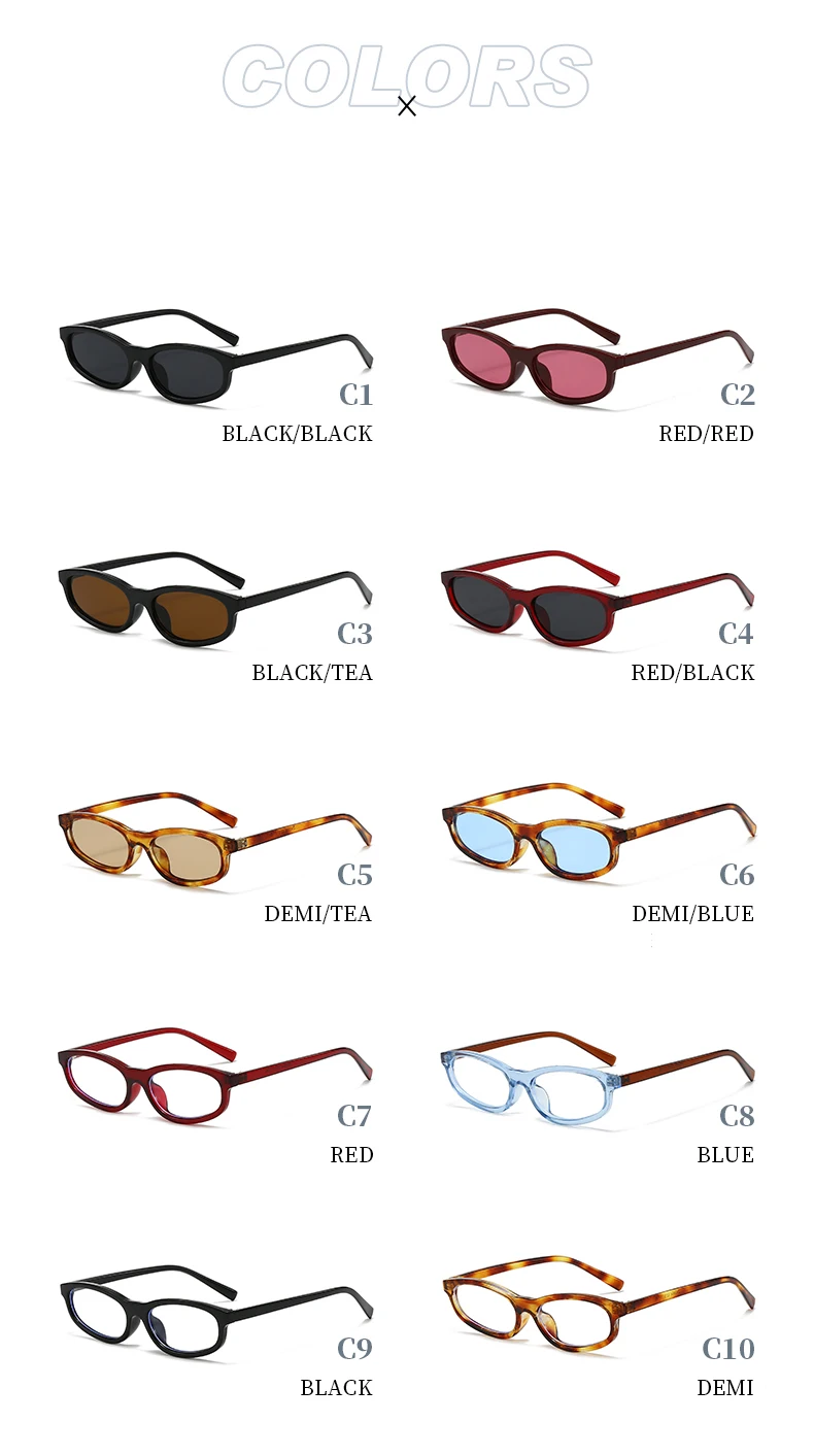 Vintage Ovale Anti-Licht-Brille für Damen und Herren, Klassische Modemarke, Tägliche Freizeit- und Reisebrille, UV400-Schutz – Detail 7