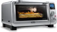 Premium 9-in-1 Digital Air Fry Convection Toaster Oven, Grills, Broils, Bakes, Roasts, Keep Warm, Reheats, 1800-Watts + Cooking 1