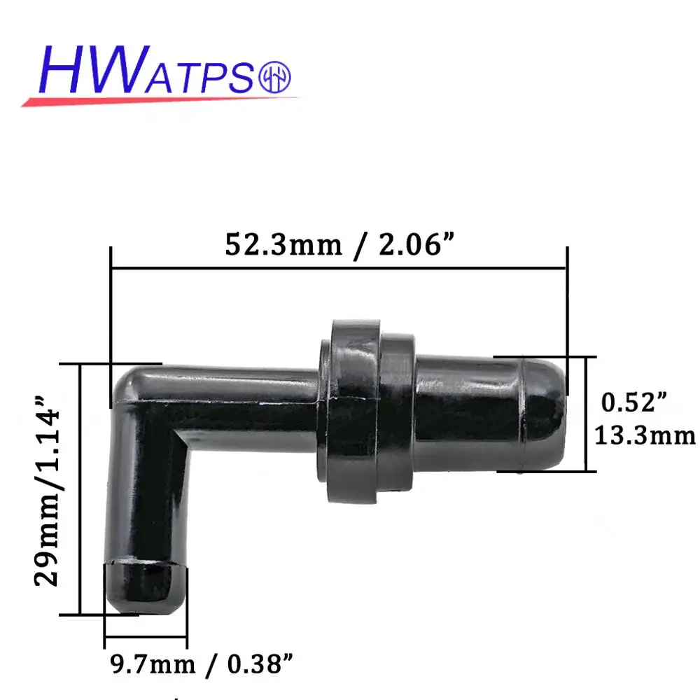Positive Crankcase Ventilation PCV Exhaust Valve 1/10 Pcs B541-13-890A 0450322 for Mazda 323 626 Miata MX-3 MX-6 Ford Aspire