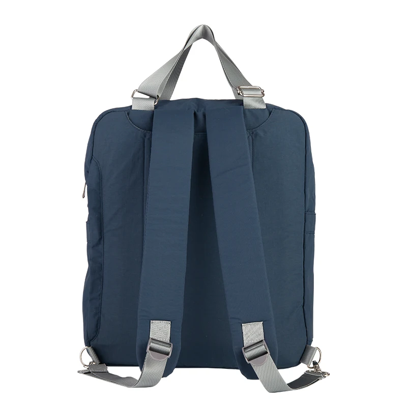 Insular New Arrival Cotton Multifunctional Waterproof Baby Diaper Bag Backpack Mommy Bag Fashion Nappy Backpack Women Daypack 2
