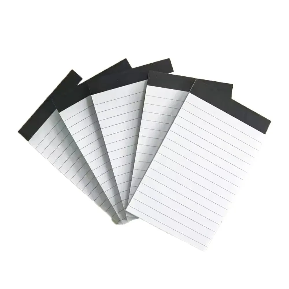 5-Pack A7 Notepads - 30 Sheets Each - Blank Memo Pads for Journaling and Office Use