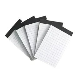 5 - Pack A7 Notepads - 30 Sheets Each - Blank Memo Pads for Journaling and Office Use (5Pcs A7)