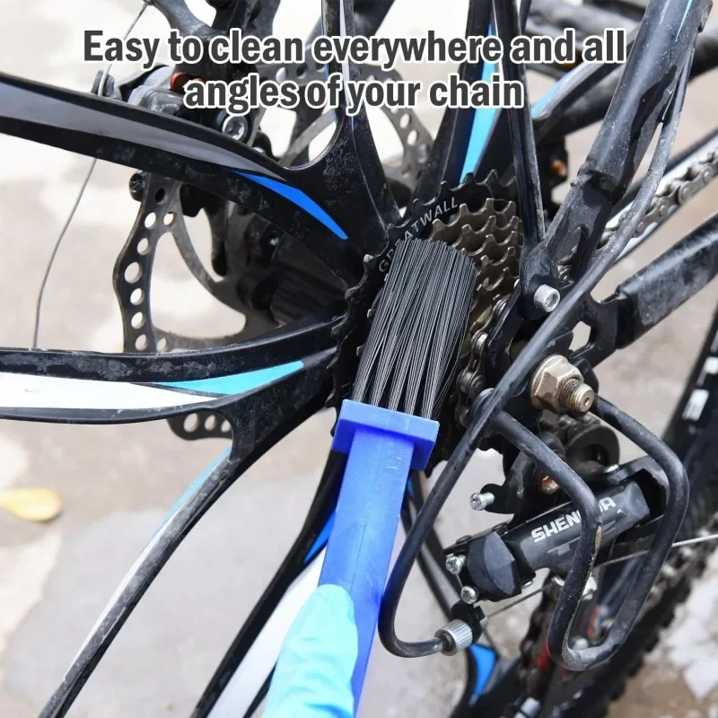 Universal Motorcycle Chain Brush Bicycle Cleaning Brush Electric Vehicle Cleaning Repair Tools