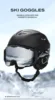 JSJM New Ski Goggles Men Women Double Layer Anti-Fog Big Ski Glasses Winter Outdoor Windproof Protection Ski Goggles Snowboard 5