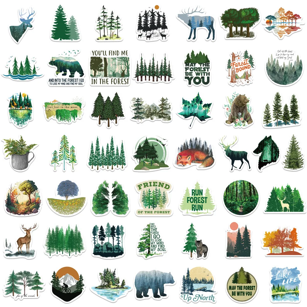 Sticker Sticker raccoon animals AN1A29 – Déco Sticker Store