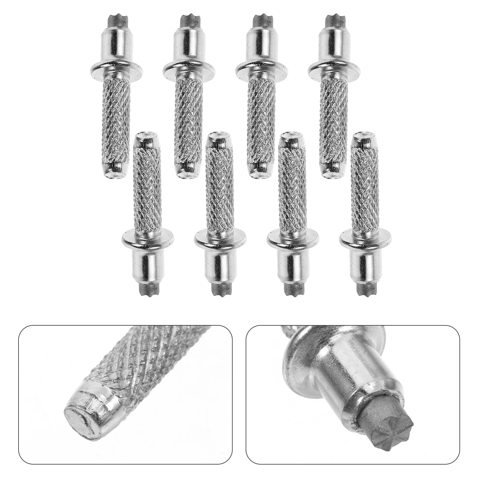 8 Pcs Mountaineering Stick Tip Tungsten Steel Tips for Canes Walking Wooden Nordic Poles Feet Sticks Man trekking pole,trekking poles