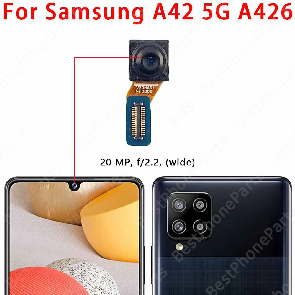 High-Quality Front Camera Module for Smartphones - Frontal Replacement Spare Part