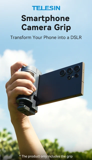 Impugnatura Per Smartphone TELESIN - Con Telecomando Bluetooth, Bastone Selfie Estendibile, Per Foto E Video